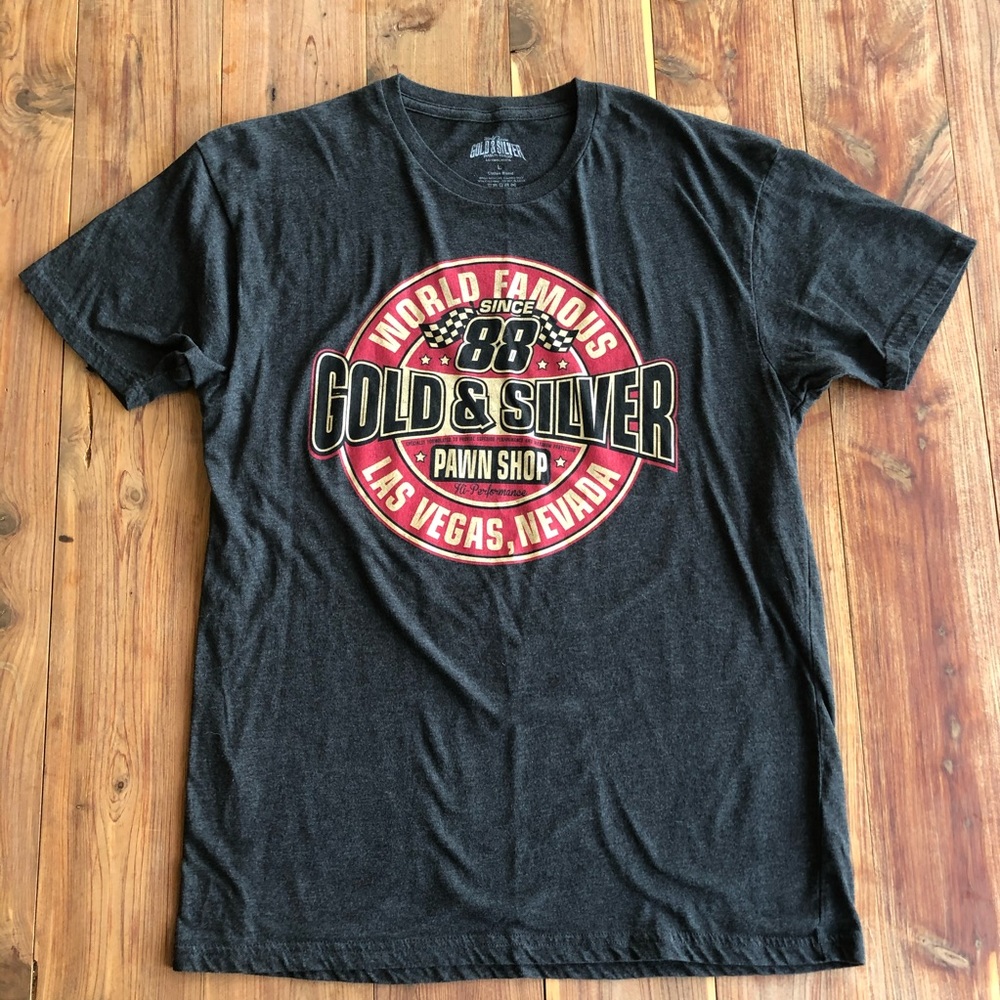 World Famous Gold & Silver Pawn T-Shirt